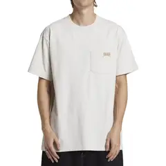 DC SHOES - Polera Hombre No 94 Worker Pocket Hss Blanco DC