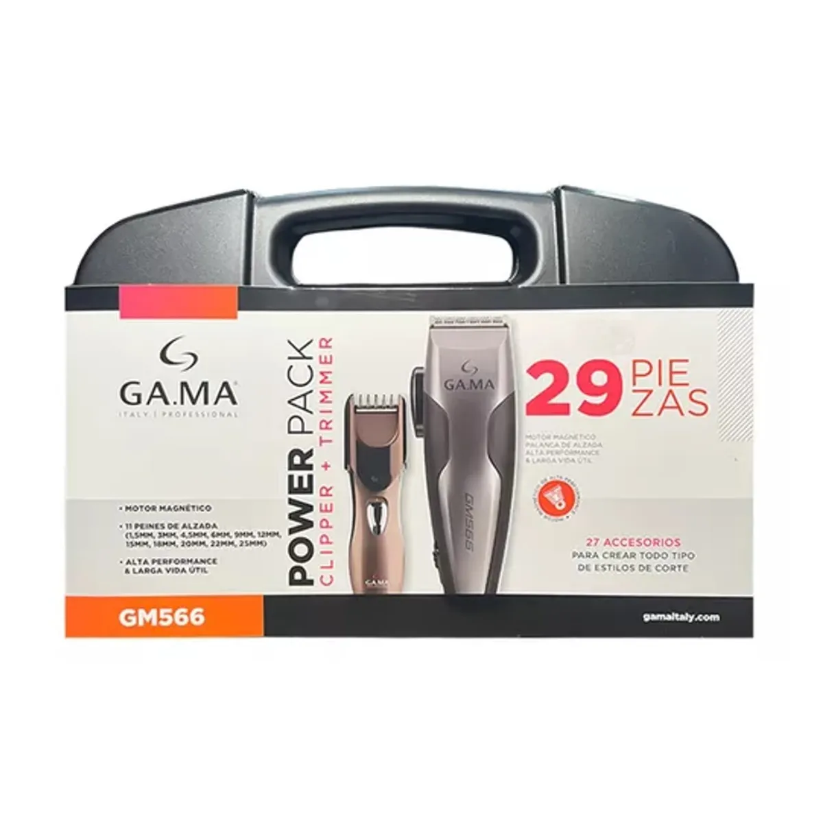 GAMA - CORTAPELO GAMA 566 29 ACCESORIOS MALETA