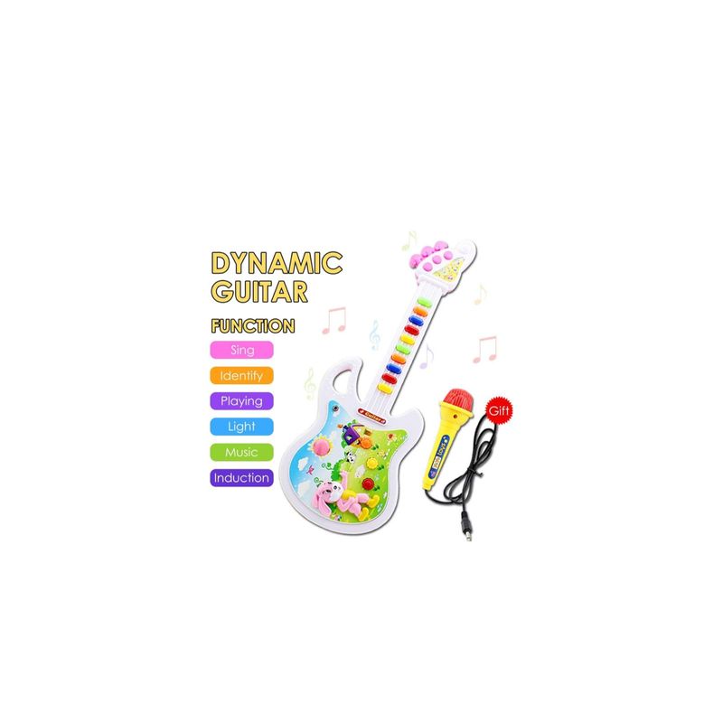 GENERICO - Guitarra Musical Con Microfono Karaoke Juguete