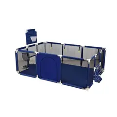 GENERICO - Corral De Seguridad Para Bebes Con Aro De Basket