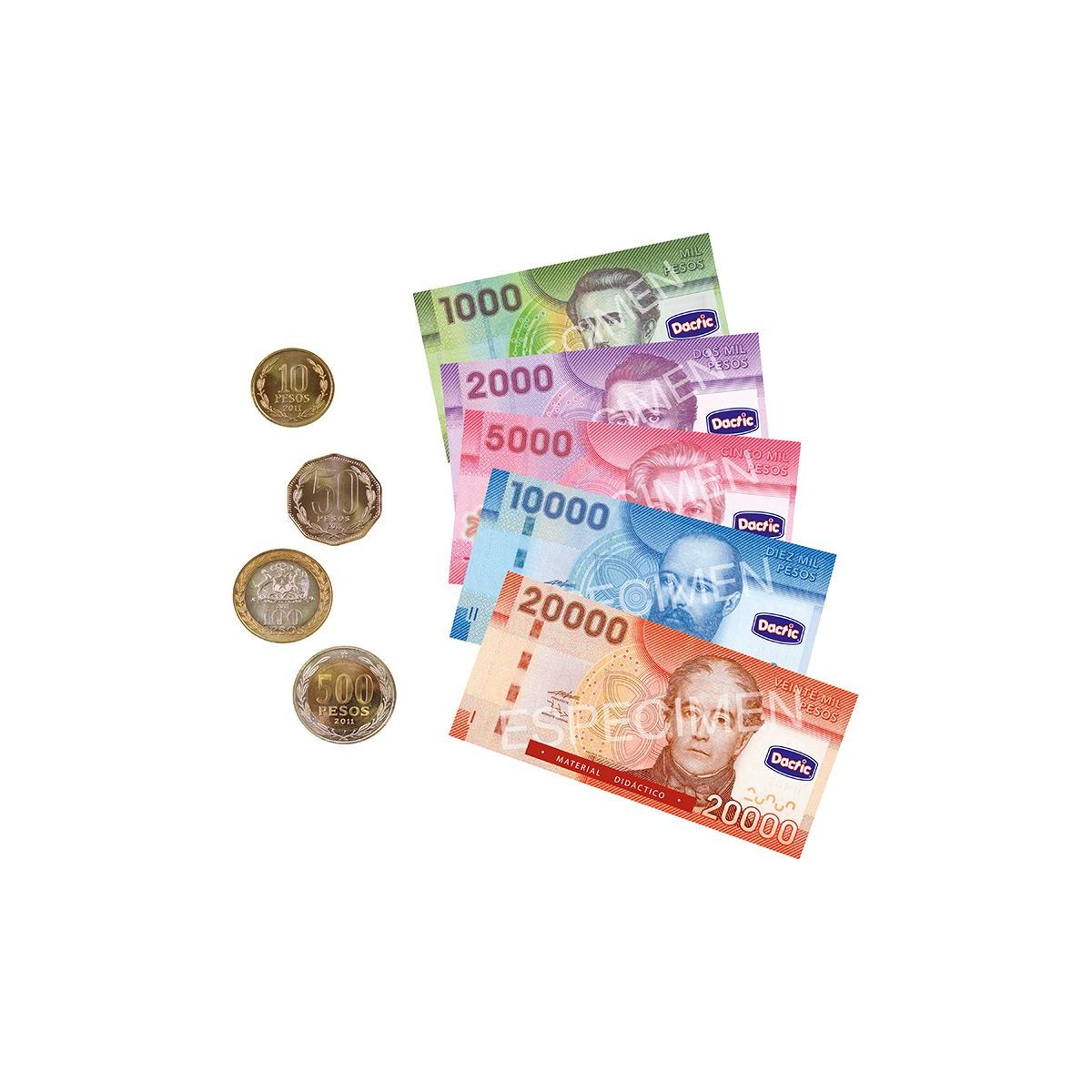 DACTIC - Billetes  y  Monedas