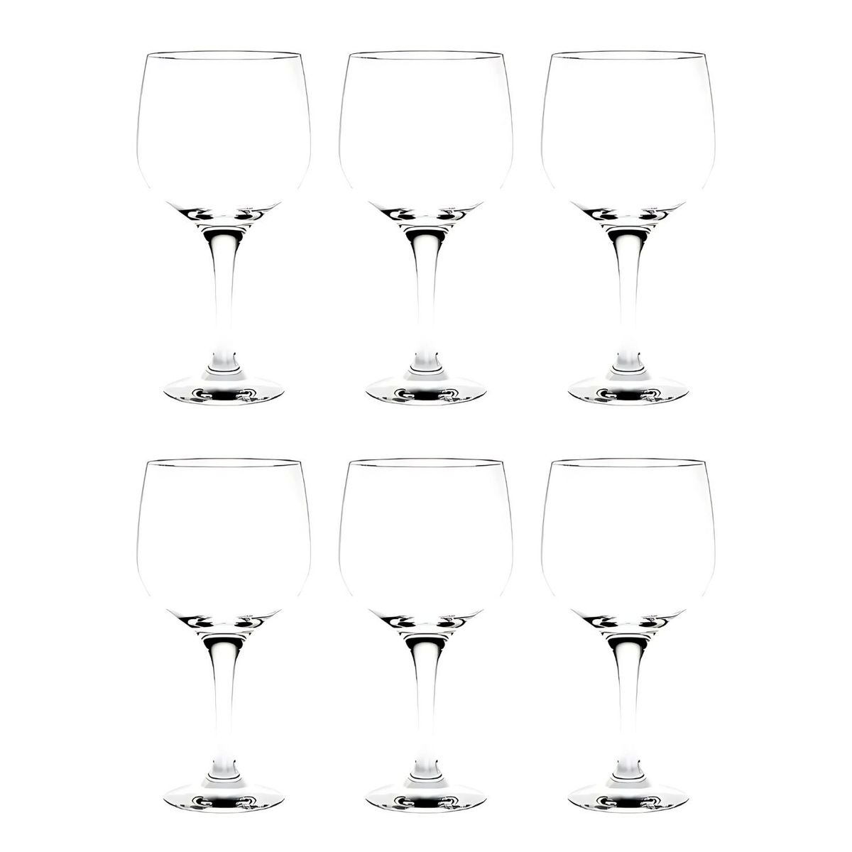 CRISTAR - Set 6 Copas Gin Tonic Clasico Cocktail Vidrio 653mL Cristar