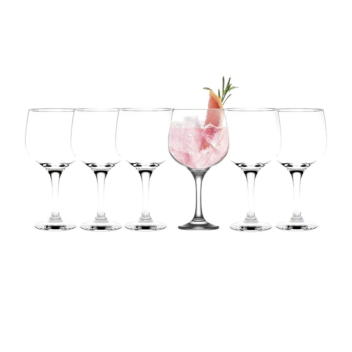 CRISTAR - Set 6 Copas Gin Tonic Clasico Cocktail Vidrio 653mL Cristar