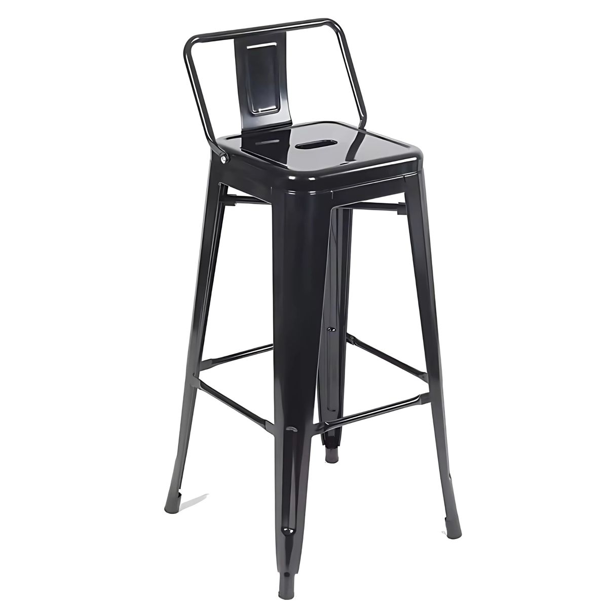 GENERICO - Piso Bar Tolix Negro.