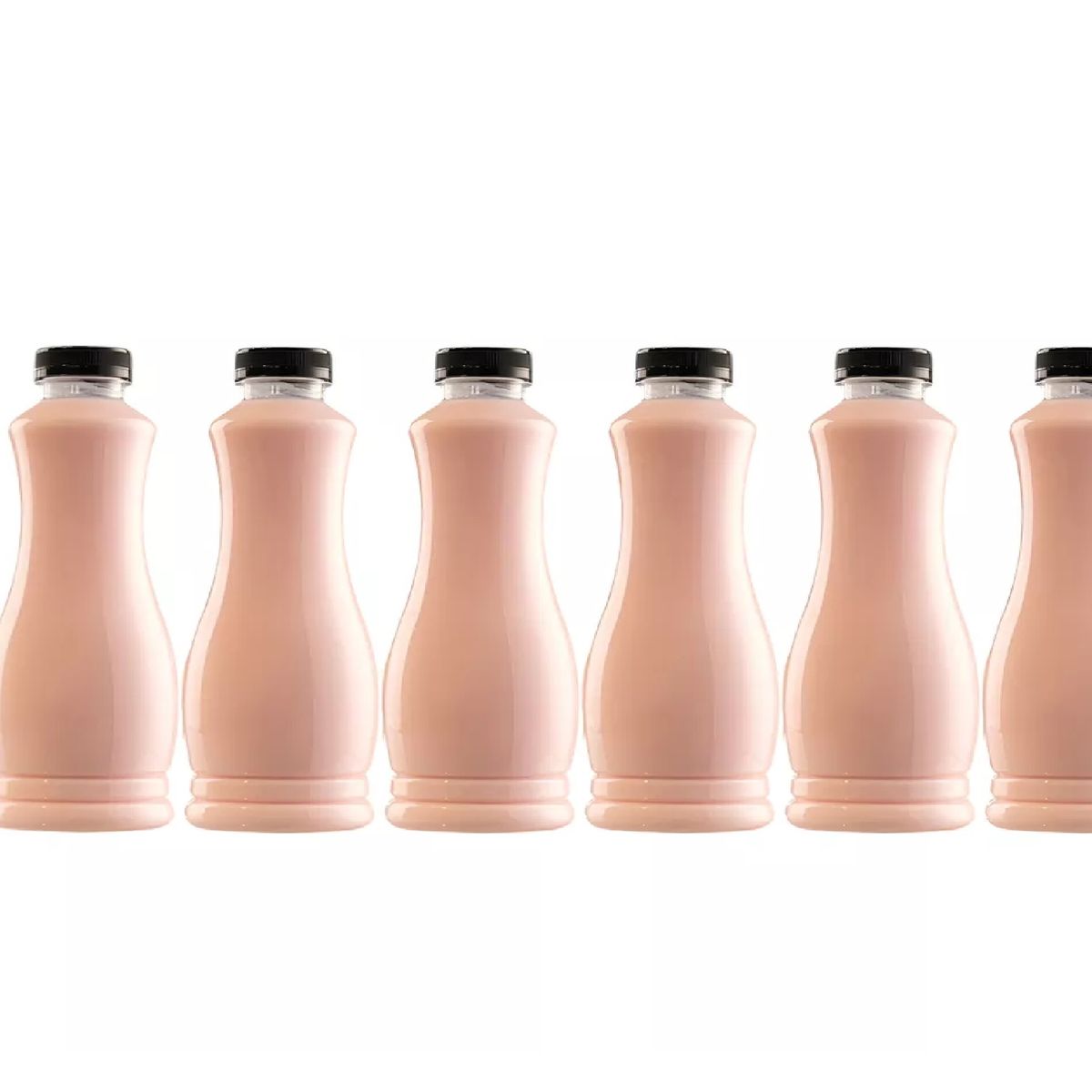 PASTELERIUSCL - 6 Botellas Plasticas Transparentes Botella C/tapa 800ml Botellas Pet Para Venta De Aguas Y Bebidas