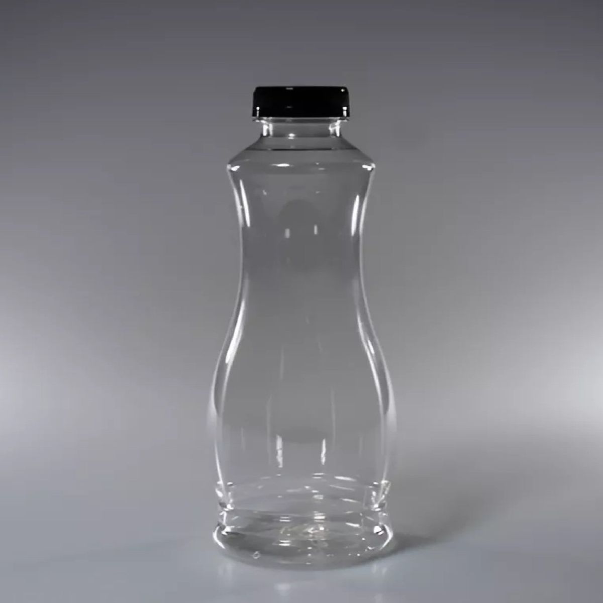 PASTELERIUSCL - 6 Botellas Plasticas Transparentes Botella C/tapa 800ml Botellas Pet Para Venta De Aguas Y Bebidas