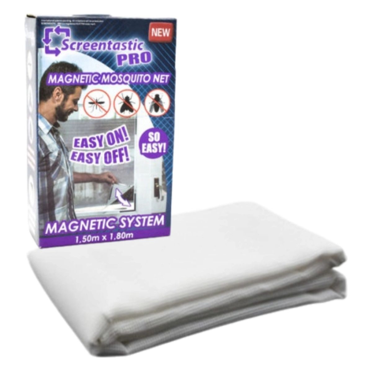 GENERICO - Malla Magnético Antimosquito Moscas Zancudos Malla