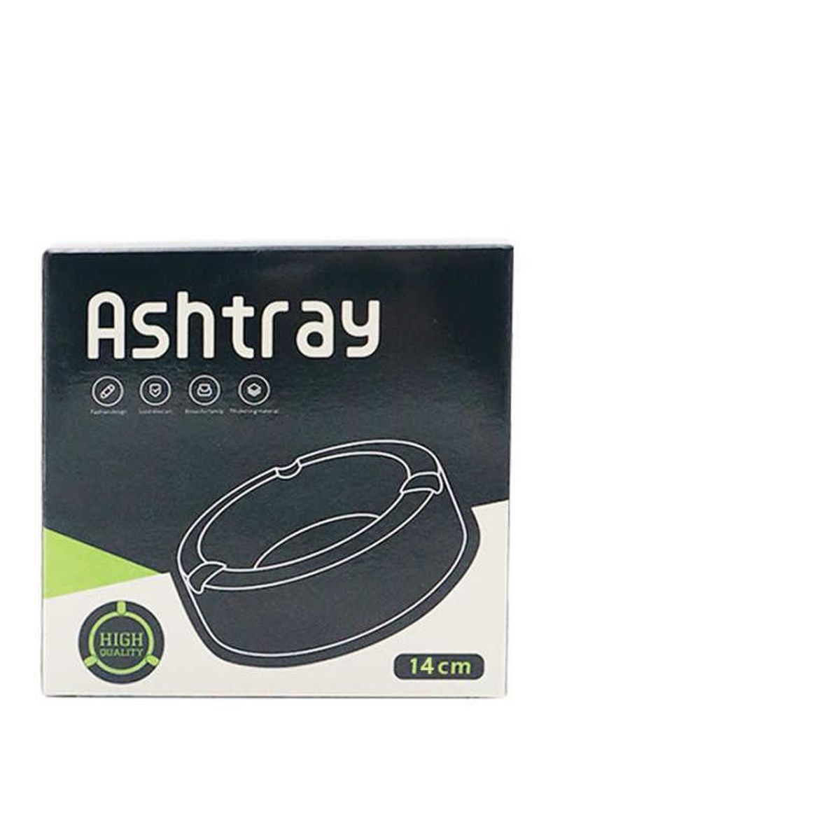 GENERICO - Cenicero Metalico  14CM