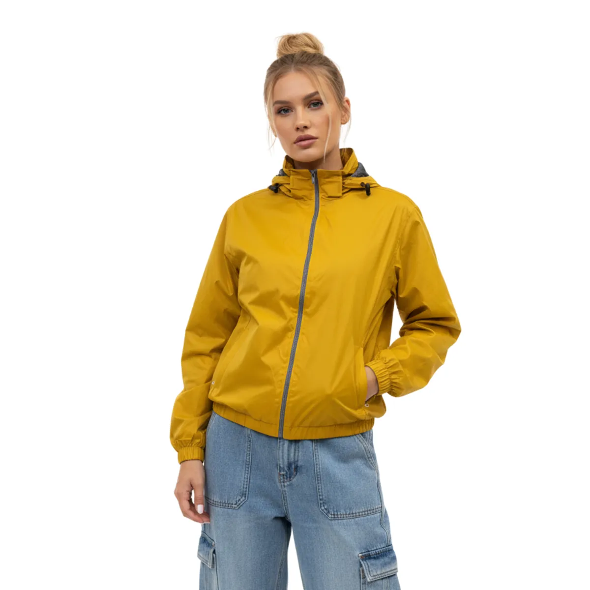 D'JOE - Cortavientos Impermeable Mujer