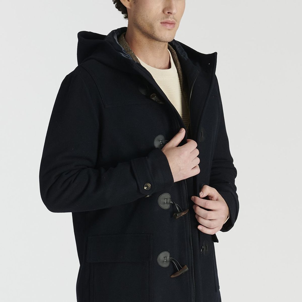 NEW MAN - Abrigo Montgomery Heritage Azul Newman