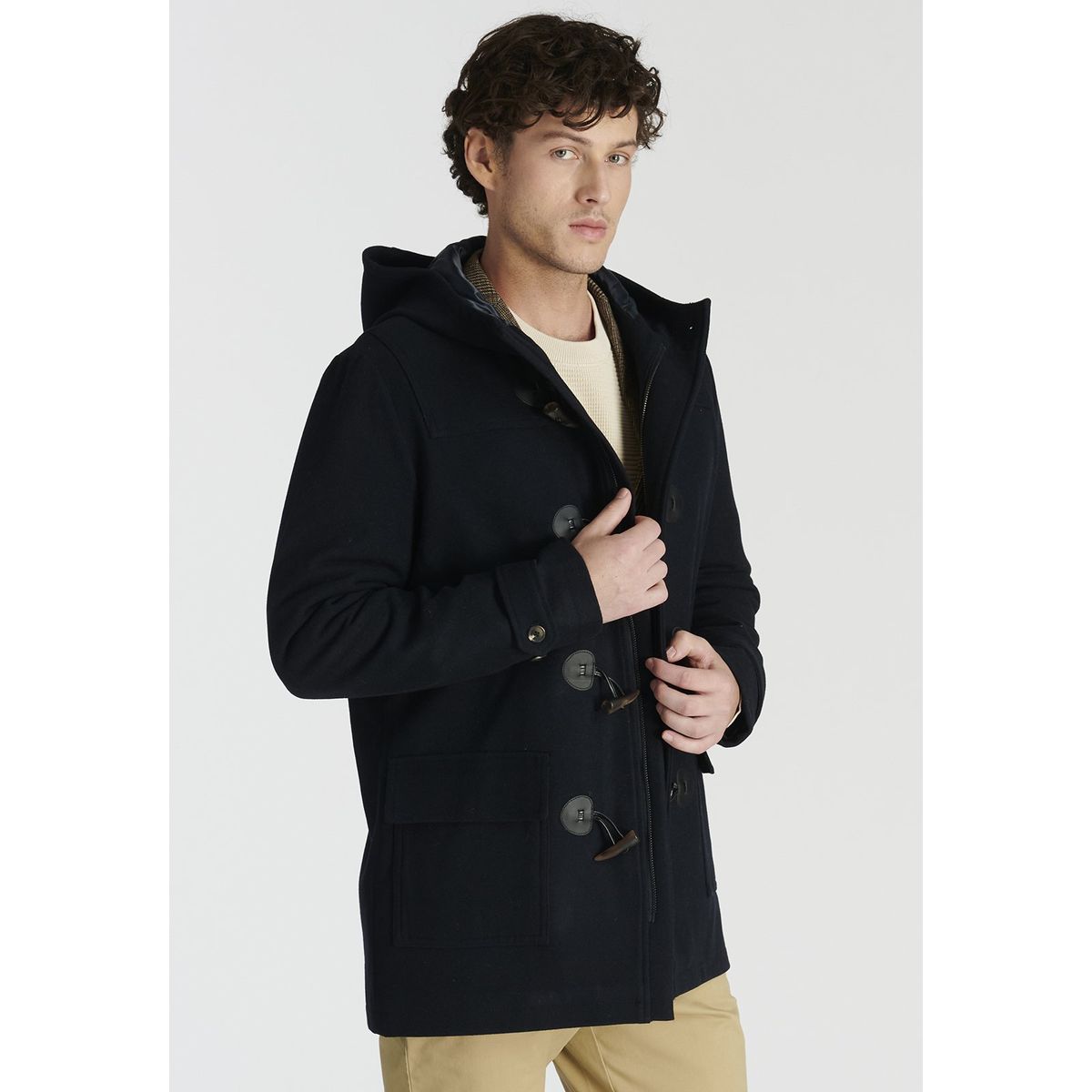 NEW MAN - Abrigo Montgomery Heritage Azul Newman