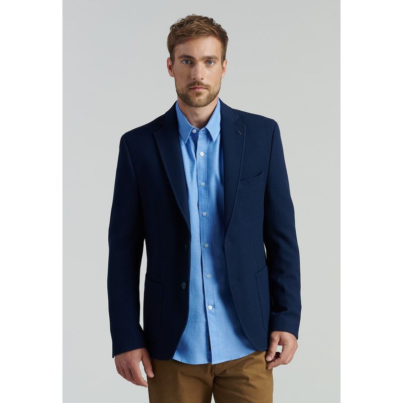 FEROUCH - Blazer Savannah Smart Casual Azul Ferouch