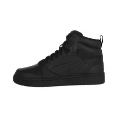 PUMA - Zapatilla Rebound V6 Mid Joven Negro