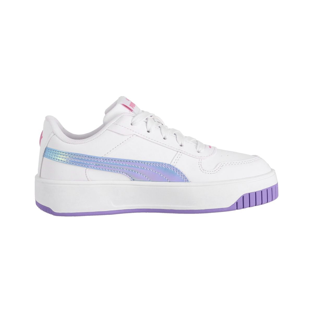 PUMA - Zapatilla Puma Carina Street Bouncy Sky Niña Blanca/Celeste