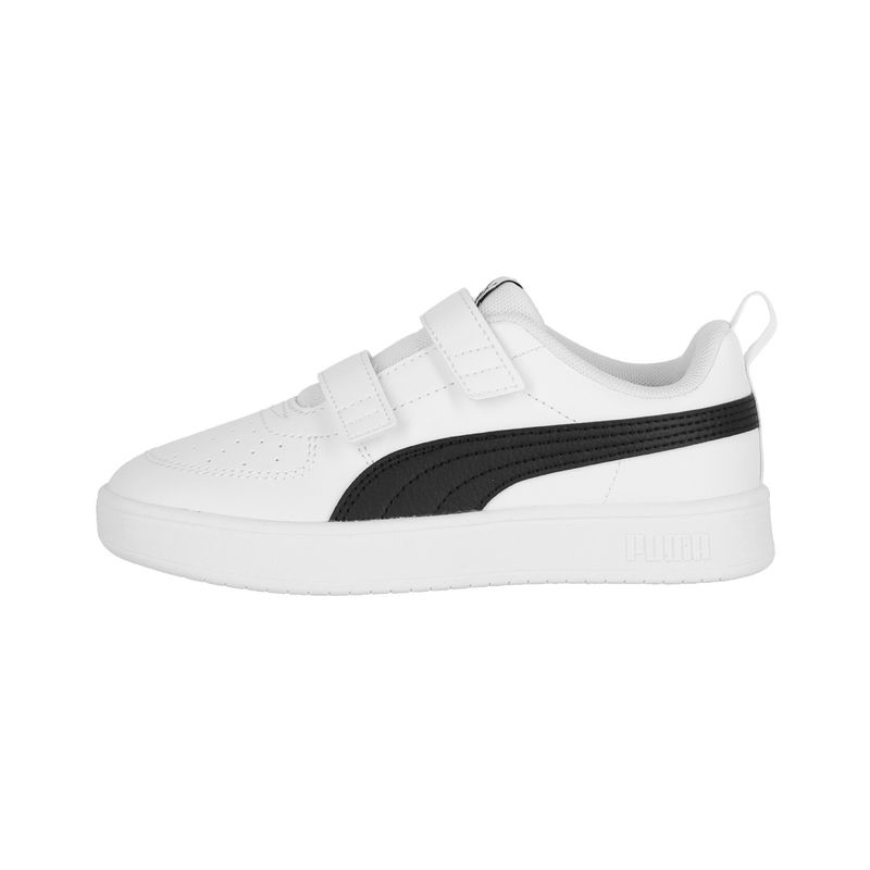 PUMA - Zapatilla Puma Rickie Niños Blancas/Negras