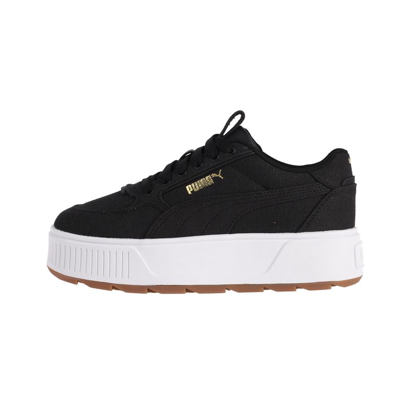 PUMA - Zapatilla Puma Karmen Rebelle Canvas Mujer Negras/Blancas