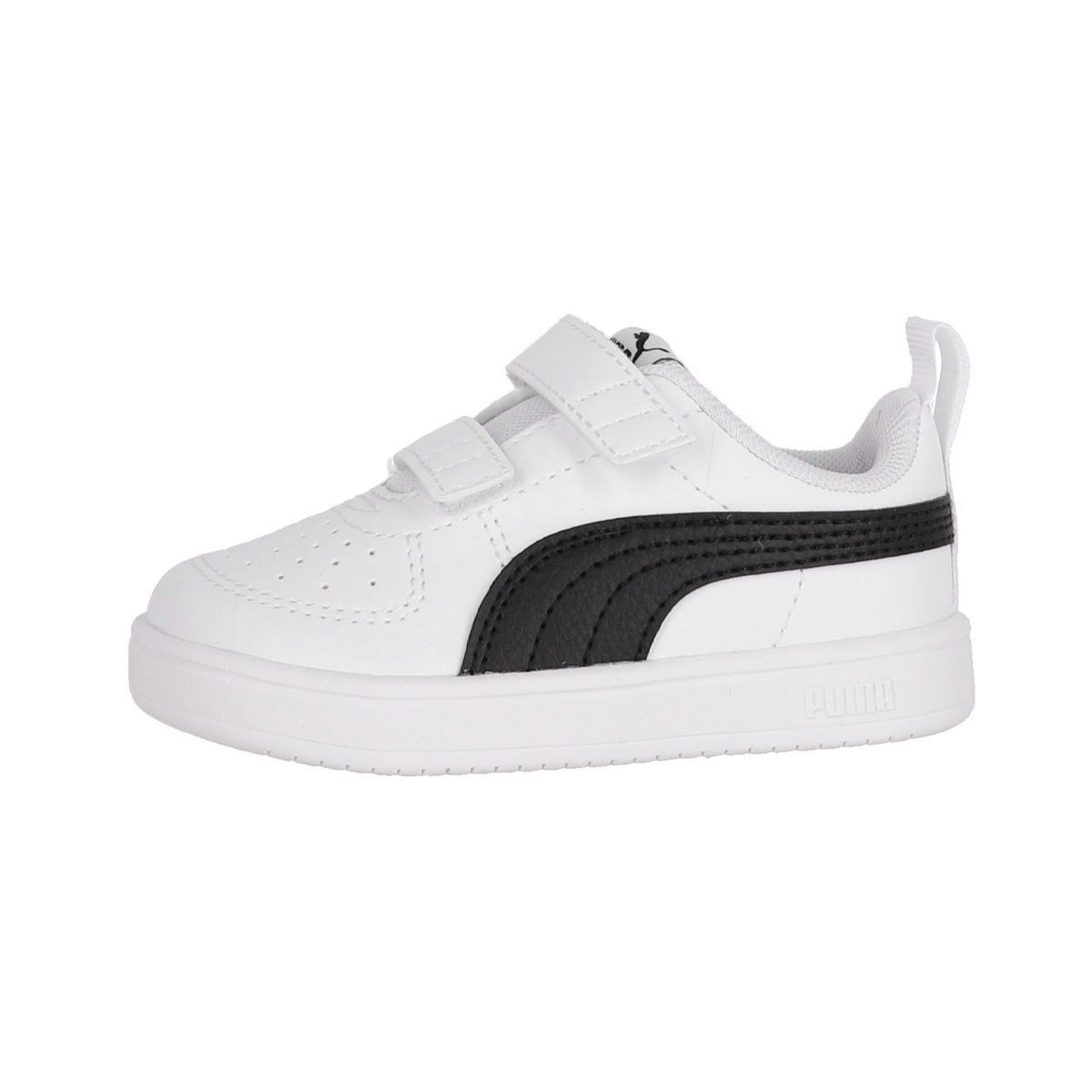PUMA - Zapatilla Puma Rickie V Niños TD Blancas/Negras