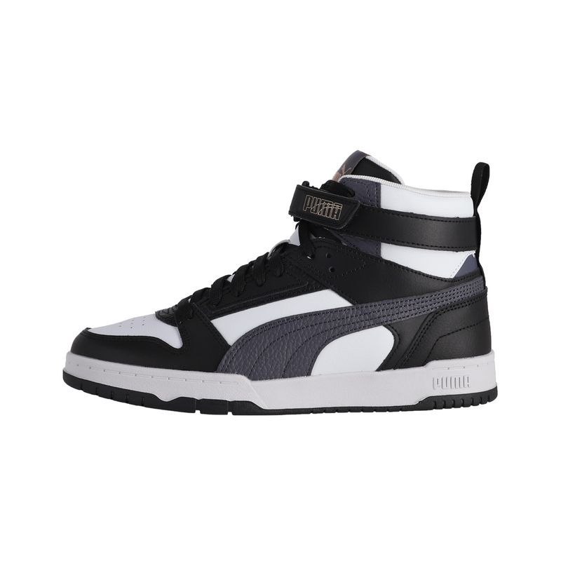 PUMA - Zapatilla Puma Rebound Game Hombre Negras/Blancas/Grises