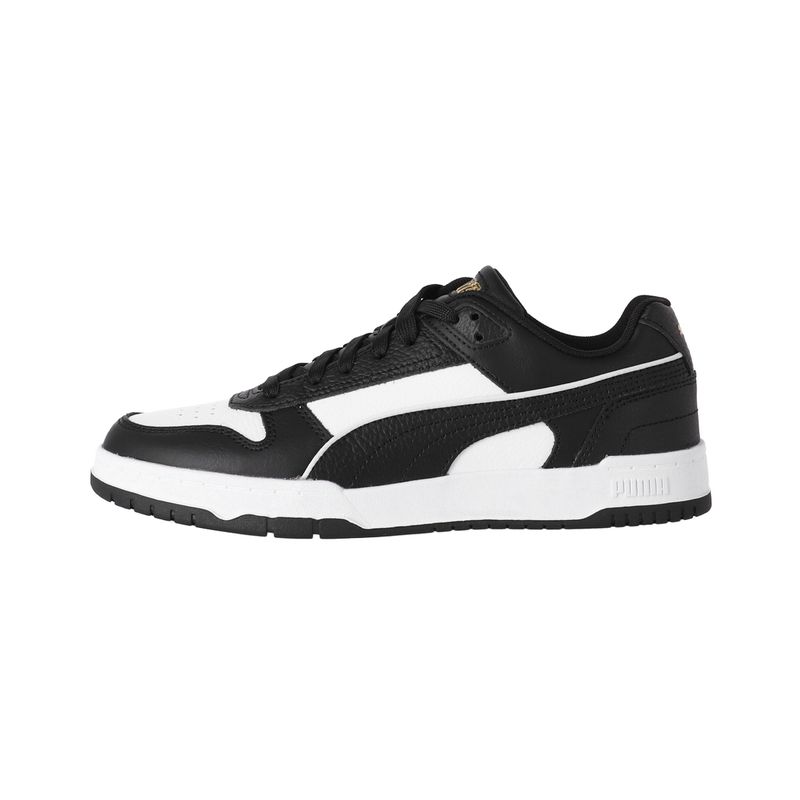 PUMA - Zapatilla Puma Rebound Low Game Hombre Negras/Blancas