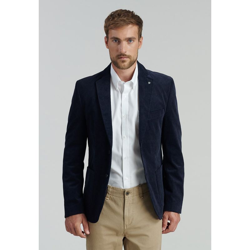 FEROUCH - Blazer Madison Smart Casual Azul Ferouch.
