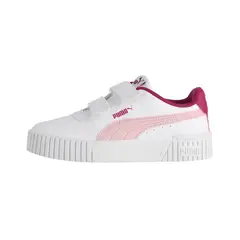 PUMA - Zapatilla Carina 2.0 Niña Blancas/Rosadas/Fucsia