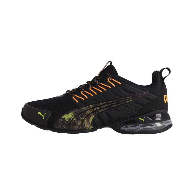 PUMA - Zapatilla Puma Voltiac Evo RetroFuture Hombre Negra/Amarilla