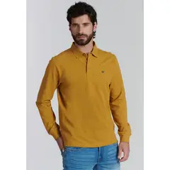 FEROUCH - Polera Básica Dakota Fr Amarillo