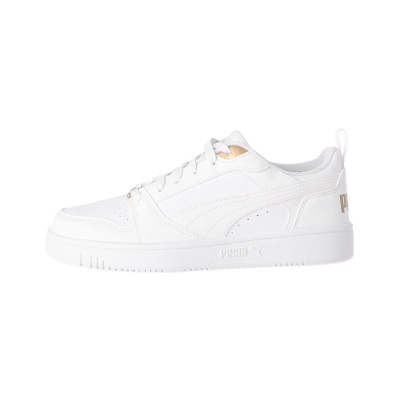 PUMA - Zapatilla Puma Rebound V6 Low Bling Mujer Blancas