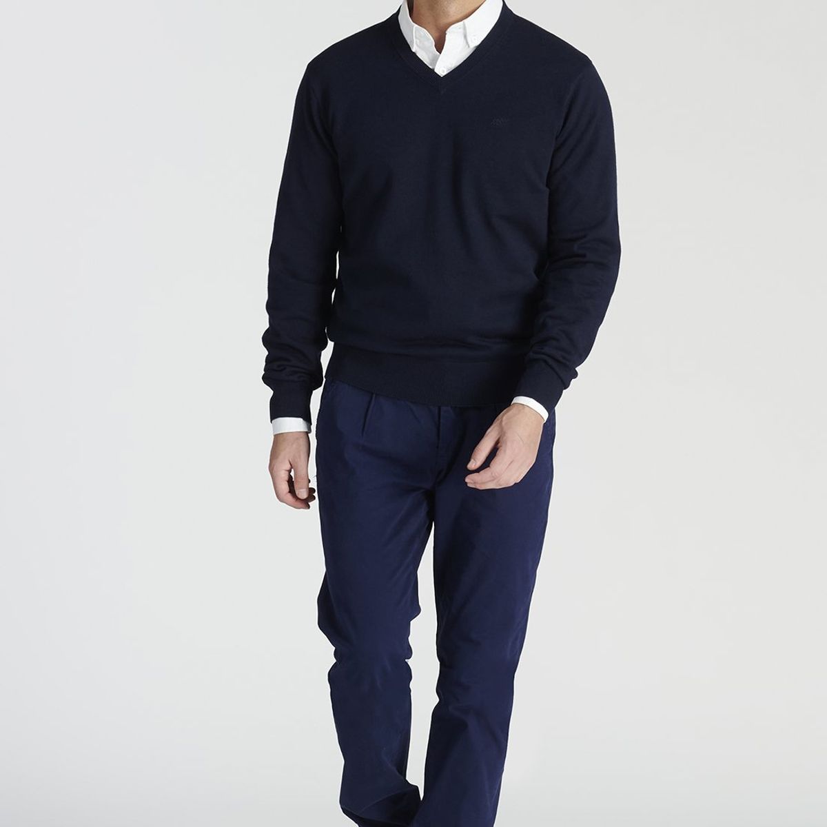 NEW MAN - Sweater Merida Heritage Azul Newman