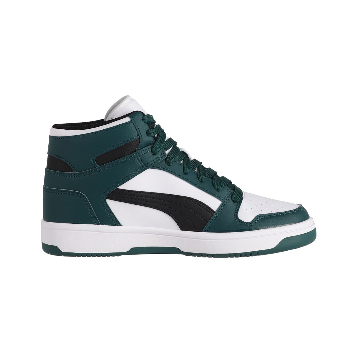 PUMA - Zapatilla Puma Rebound LayUp SL Hombre Verdes/Blancas/Negras
