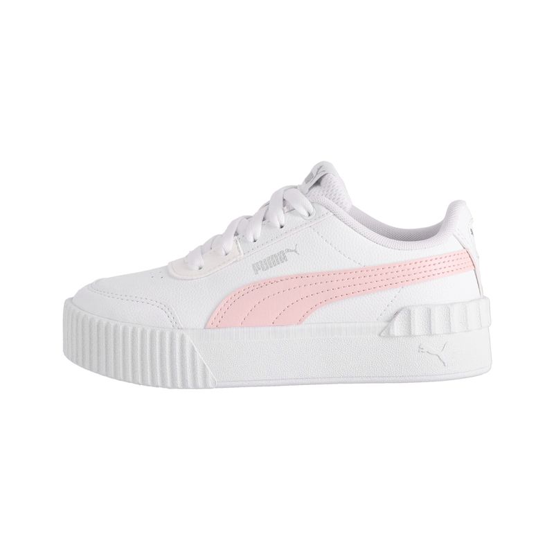 PUMA - Zapatilla Puma Urbanas Carina Lift Niña Blancas/Rosadas