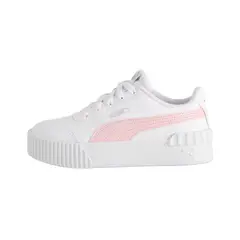 PUMA - Zapatilla Urbanas Carina Lift Niña Blancas/Rosadas