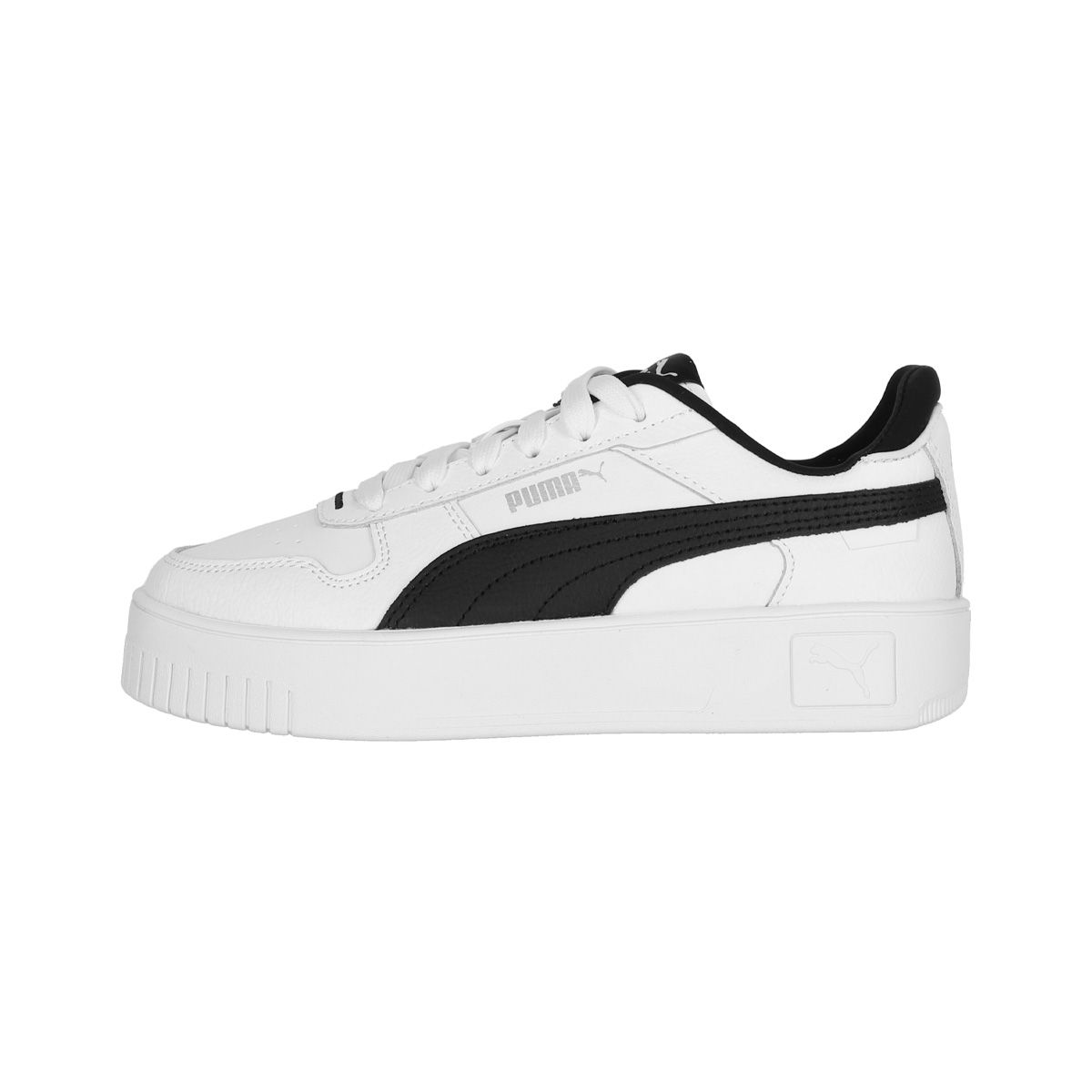 PUMA - Zapatilla Puma Carina Street Mujer White/Black/Silver