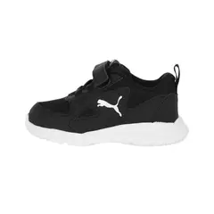 PUMA - Zapatilla Fun Racer AC Bebé Black/White