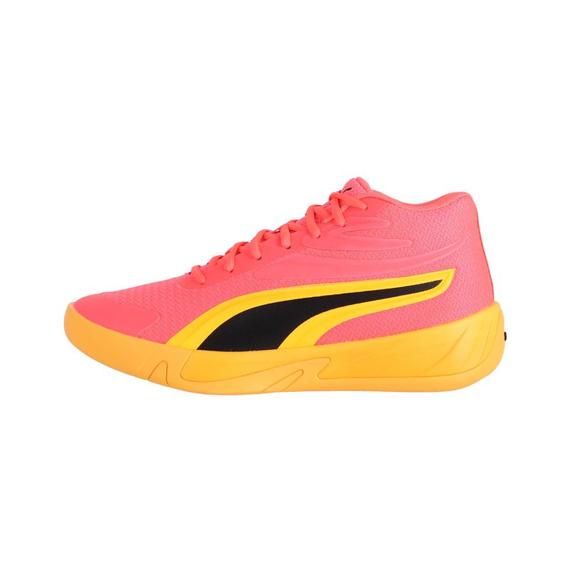 PUMA - Zapatilla Puma Court Pro Hombre Naranjas/Amarillas/Negras