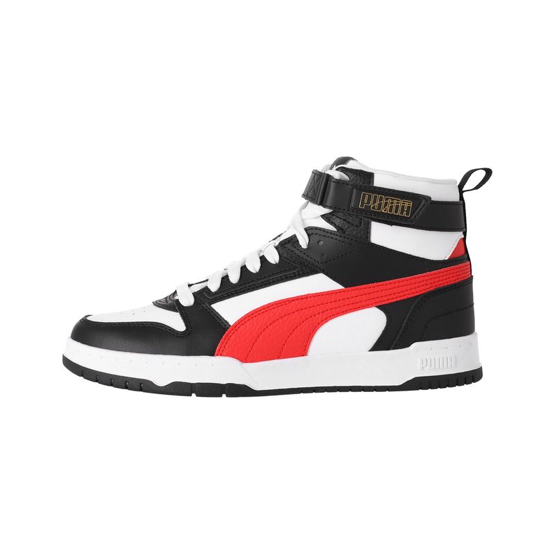 PUMA - Zapatilla Puma Rebound Game Hombre Negras/Blancas/Rojas