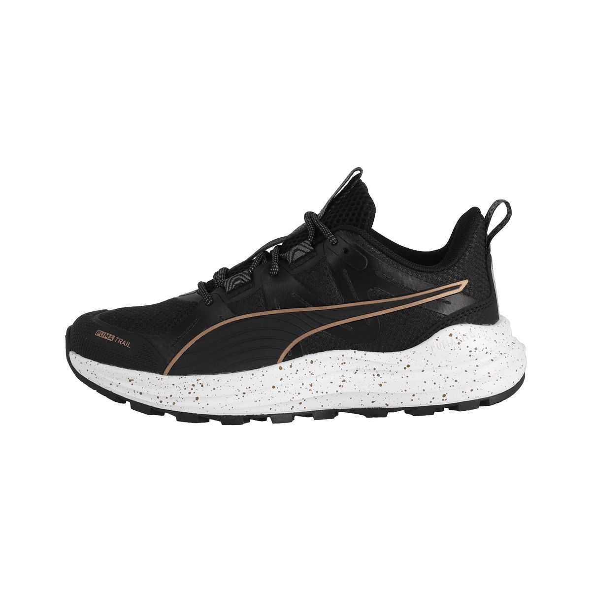 PUMA - Zapatilla Puma Reflect Lite Trail Hombre Negras/Doradas