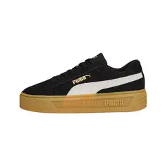 PUMA - Zapatillas Urbanas Smash Platform V3 Mujer Negra/Café