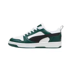 PUMA - Zapatillas Urbanas Rebound v6 Low Hombre Verdes/Blancas
