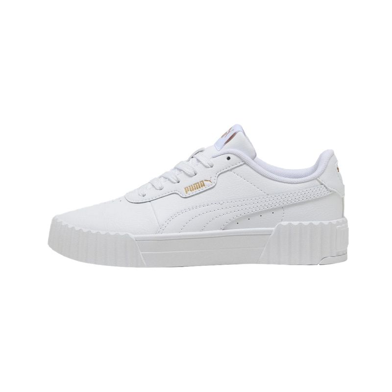 PUMA - Zapatillas Urbanas Puma Carina 3.0 Joven Blancas
