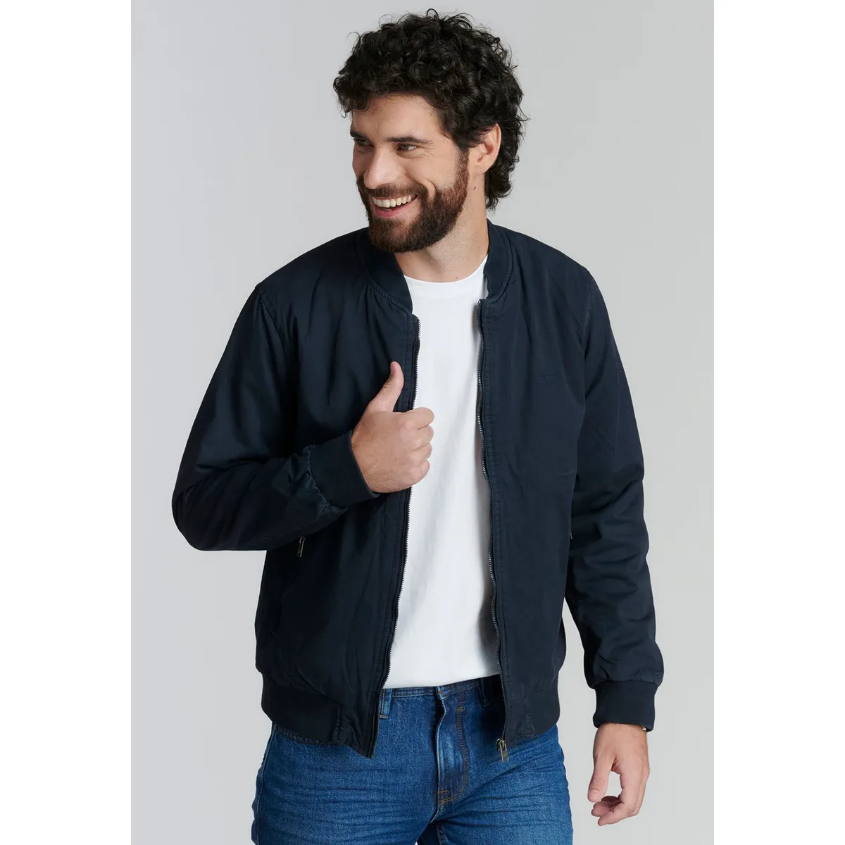 FEROUCH - Chaqueta Boston Fj Fjs Azul Ferouch