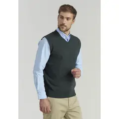 FEROUCH - Sweater Smart Casual Sleeve Business Gris