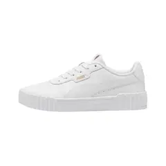 PUMA - Zapatillas Urbanas Carina 3.0 Mujer Blancas