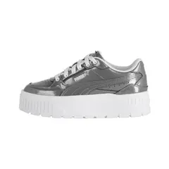 PUMA - Zapatilla Karmen II Idol Glitz Mujer Plateadas/Blancas