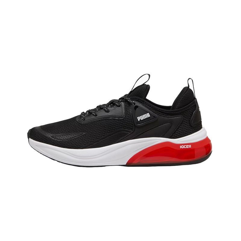 PUMA - Zapatillas Running Puma  Cell Thrill Hombre Negras/Blancas