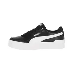 PUMA - Zapatilla Carina Lift Mujer Black/White