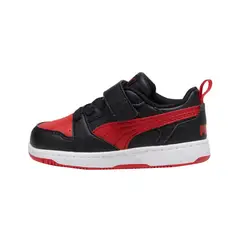 PUMA - Zapatillas Urbanas Rebound V6 Baby Rojas/Negras