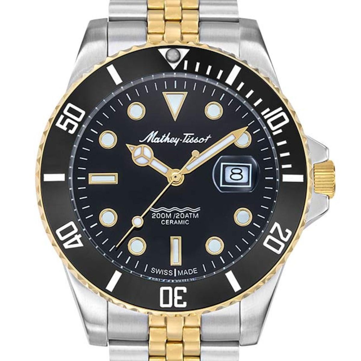 MATHEY TISSOT - Reloj Mathey-Tissot Hombre Mathy Ceramic H901CRBN