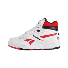 REEBOK - Zapatilla BB 4000 II Mid Joven Blancas/Rojas/Negras