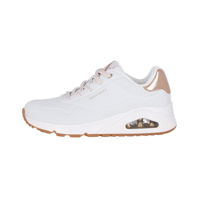 SKECHERS - Zapatilla Skechers Uno l Mujer Blancas